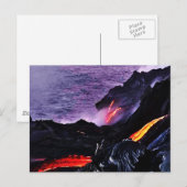 Hawaiian Volcano Briefkaart (Voorkant / Achterkant)