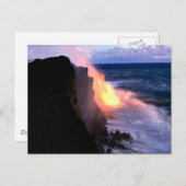 Hawaiian Volcano Briefkaart (Voorkant / Achterkant)