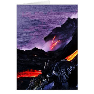 Hawaiian Volcano Kaart