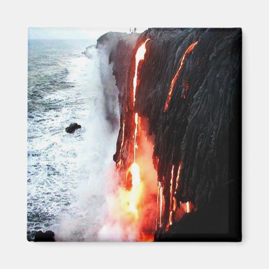 Hawaiian Volcano Magnet (Voorkant)