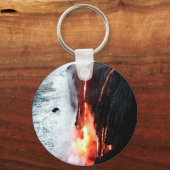 Hawaiian Volcano Sleutelhanger (Voorkant)