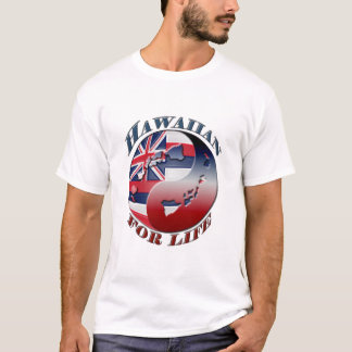 Hawaiian voor het leven - Gepersonaliseerd T-shirt
