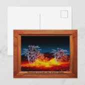 Hawaiian vulcano briefkaart (Voorkant / Achterkant)