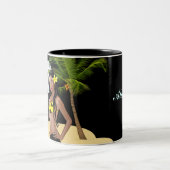 Hawaiian Wahine Pin-up Tiki Night Mokken (Center)