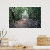 Hawaiian Wandelpad Poster (Keuken)