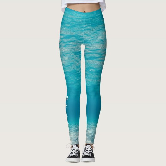 "Hawaiian Waters" onderzeese leggings (Voorkant)