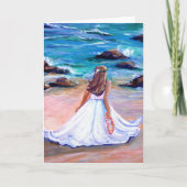 Hawaiian Wedding Aloha Wenskaart Kaart (Voorkant)