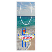 Hawaiian Wedding Ninth Island Las Vegas Wijn Cadeautas (Achterkant)