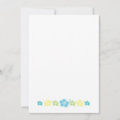 Hawaiian Wedding or Vrijgezellenfeest Invites Kaart (Achterkant)