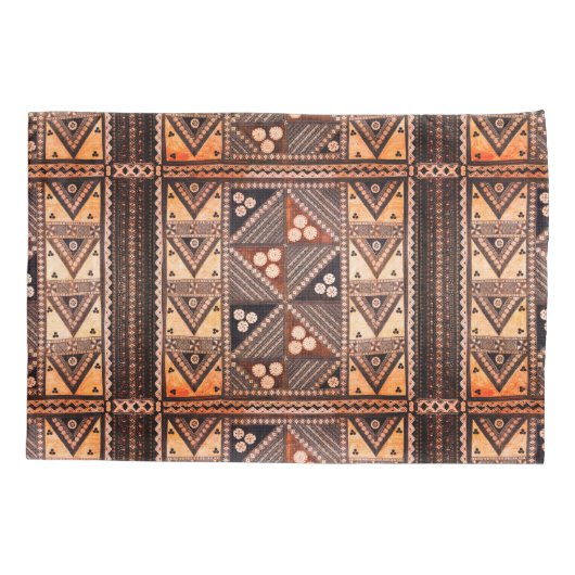 Hawaiian Wedding Tapa Cloth Kussensloop (Achterkant-Links)