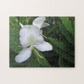 Hawaiian White Ginger Flower Legpuzzel (Horizontaal)