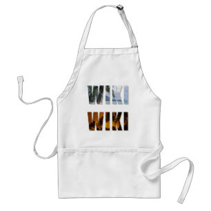 Hawaiian "Wiki-Wiki" Chef's Apron Standaard Schort