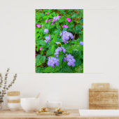Hawaiian Wild Flowers Poster (Keuken)