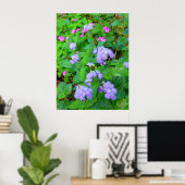 Hawaiian Wild Flowers Poster (Thuiskantoor)