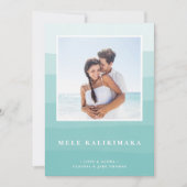 Hawaiian Wishes | Foto Feestdagenkaart (Voorkant)