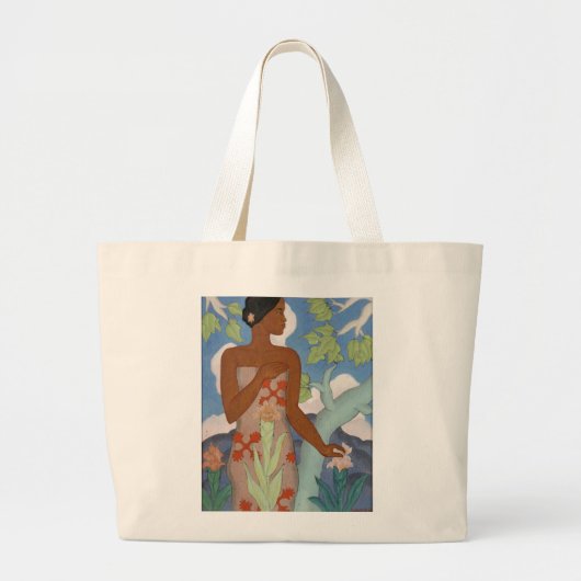 Hawaiian Woman - Arman Manookian Bag Grote Tote Bag (Voorkant)