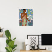Hawaiian Woman - Arman Manookian Poster (Thuiskantoor)