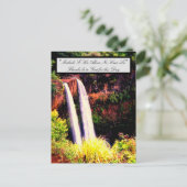 Hawaiian Words and Quotes Briefkaart (Staand voorkant)