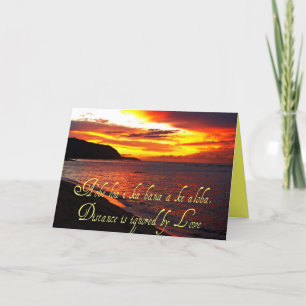 Hawaiian Words and Quotes Kaart