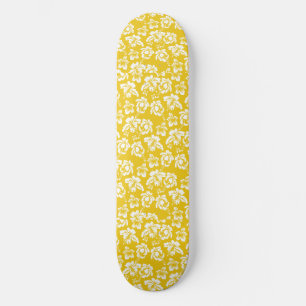 Hawaiian Yellow Flower Persoonlijk Skateboard