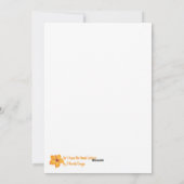 Hawaiian Yellow Plumeria Feestdagenkaart (Achterkant)