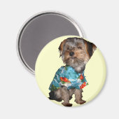 Hawaiian Yorkie Magneet (Voorkant / Achterkant)