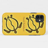 Hawaiian Zee Turtle Golden Honu Case-Mate iPhone Case (Achterkant (horizontaal))