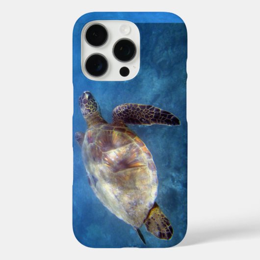 Hawaiian Zee Turtle iPhone / iPad hoesje (Achterkant)