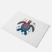 Hawaiian Zee Turtle Stropdas-Dye Hawaii Vacation B Deurmat (Schuin)