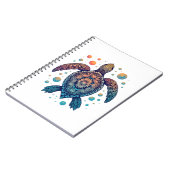 Hawaiian Zee Turtle Stropdas-Dye Hawaii Vacation B Notitieboek (Linkerzijde)