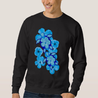 Hawaiian Zee Turtles Hibiscus Flowers Trui