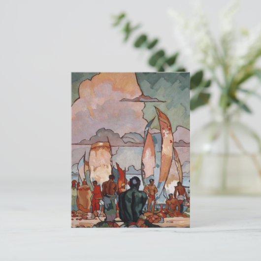 Hawaiians - Arman Manookian Briefkaart (Staand voorkant)