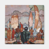 'Hawaiians' - Arman Manookian Magnet (Voorkant)