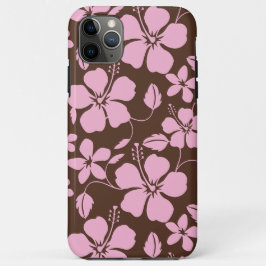 HAWAIIANSE HULA (HIBISCUS) BRUIN/ROZE Case-Mate iPhone CASE