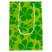 HAWAIIANSE HULA (HIBISCUS) CITROEN LIME MEDIUM CADEAUZAKJE (Achterkant)