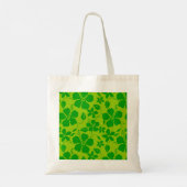 HAWAIIANSE HULA (HIBISCUS) CITROEN LIME TOTE BAG (Achterkant)