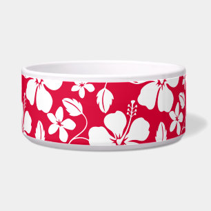 HAWAIIANSE HULA (HIBISCUS) ROOD VOERBAKJE