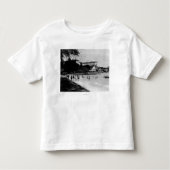 HawaiiBeachfront-scène FotoHawaii Kinder Shirts (Voorkant)