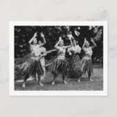 HawaiiHula danseres fotoHawaii Briefkaart (Voorkant)