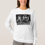 HawaiiHula danseres fotoHawaii T-shirt (Voorkant)