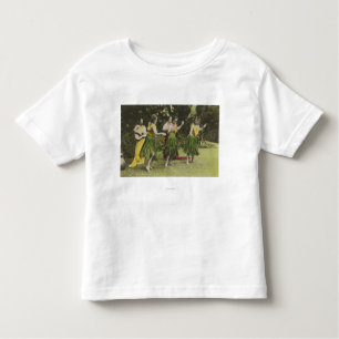 HawaiiHula dansers in ColorHawaii Kinder Shirts