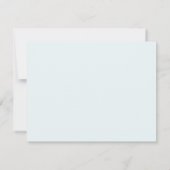Hawaiin -Save the date -Blauw Save The Date (Achterkant)