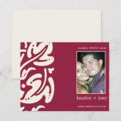 Hawaiin - Save the date briefkaart (Voorkant / Achterkant)
