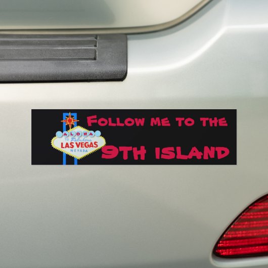 Hawaii's Ninth Island Bumpersticker (Op auto)