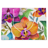 Hawaiitische afdruk groot cadeauzakje (Voorkant)