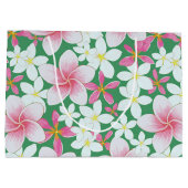 Hawaiitische afdruk groot cadeauzakje (Achterkant)