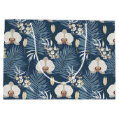 Hawaiitische afdruk groot cadeauzakje (Achterkant)