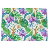 Hawaiitische afdruk groot cadeauzakje (Achterkant)