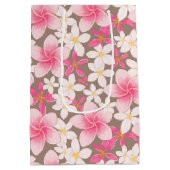 Hawaiitische afdruk medium cadeauzakje (Achterkant)