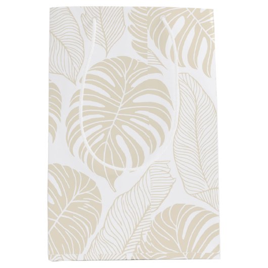 Hawaiitische afdruk medium cadeauzakje (Voorkant)